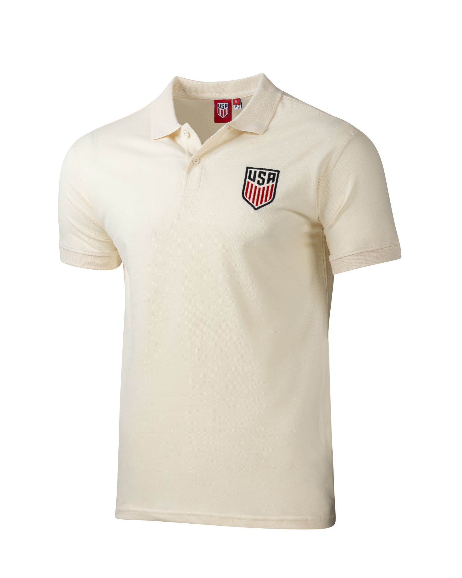 Sport Design Sweden Adult USMNT 2026 Offwhite Pique Polo