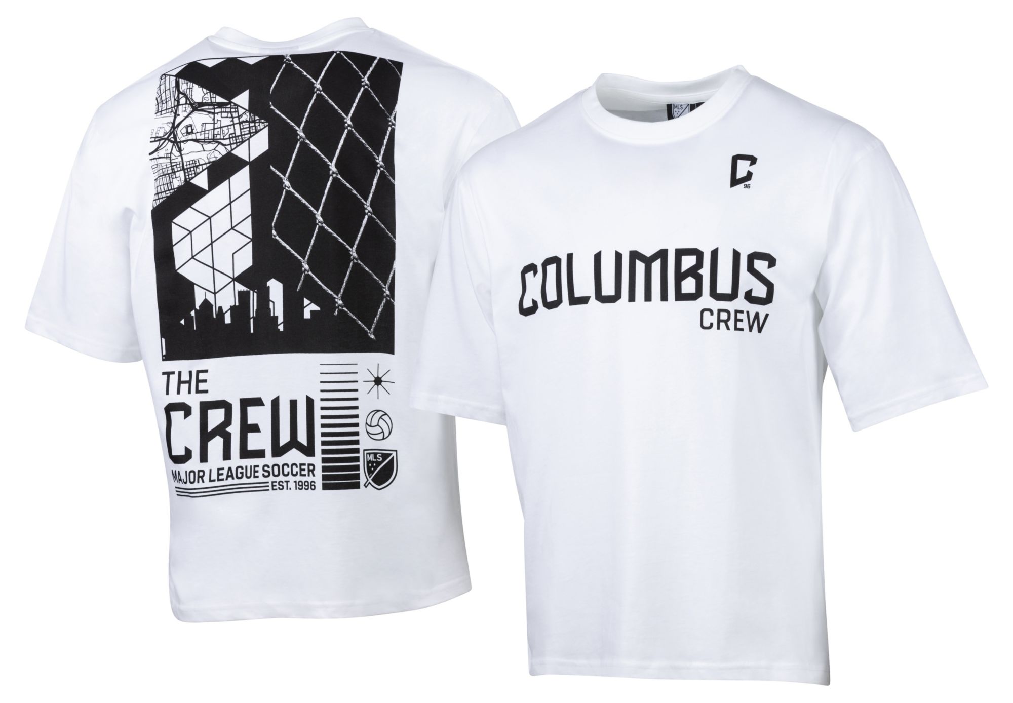 Sport Design Sweden Adult Columbus Crew White 2026 T-Shirt