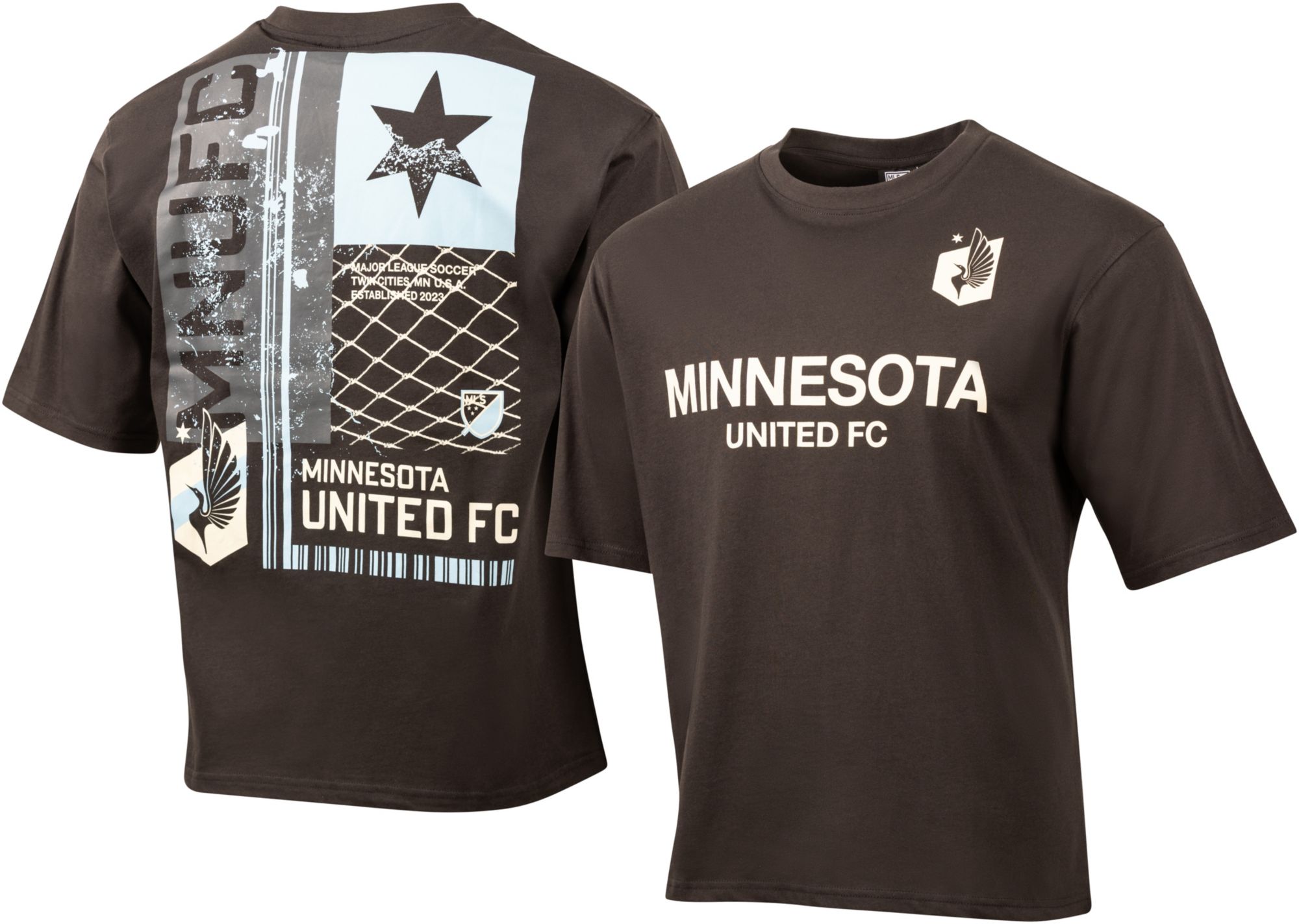 Sport Design Sweden Adult Minnesota United FC Charcoal 2026 T-Shirt