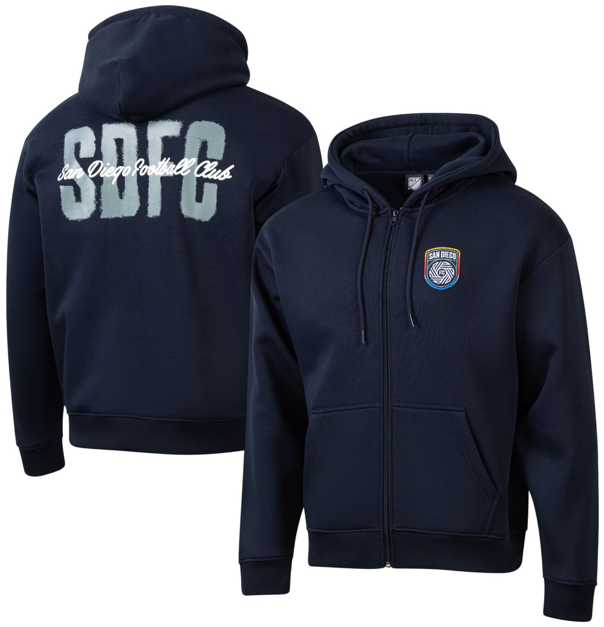 Sport Design Sweden Adult Orlando Pride Navy 2026 Full-Zip Hoodie