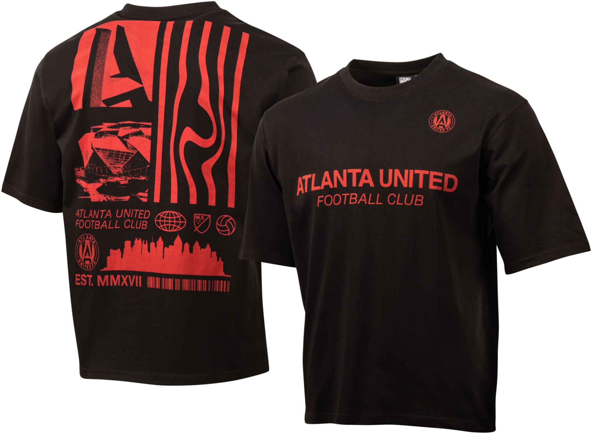 Sport Design Sweden Adult Atlanta United Black 2026 Oversized T-Shirt