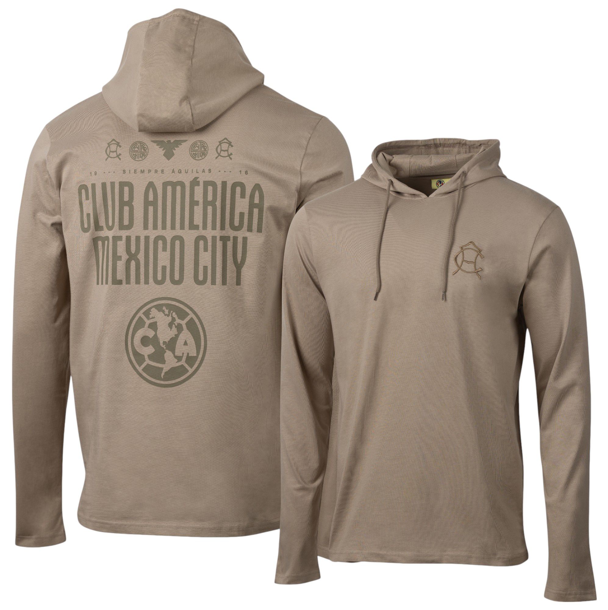 Sport Design Sweden Men's Club America Dark Khaki Offside Hoodie