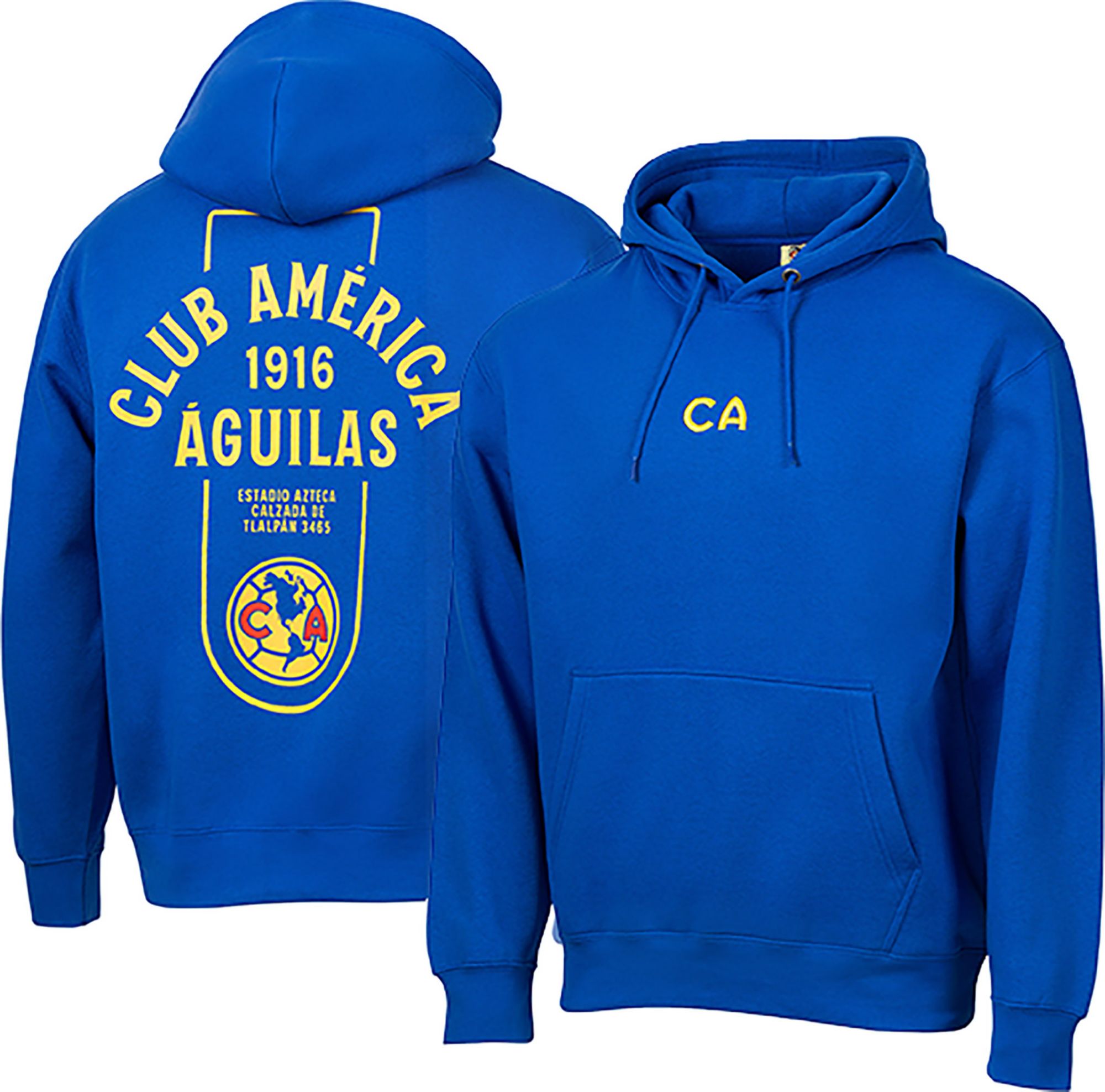 Sport Design Sweden Men's Club America Royal Blue Streetwear Hoodie