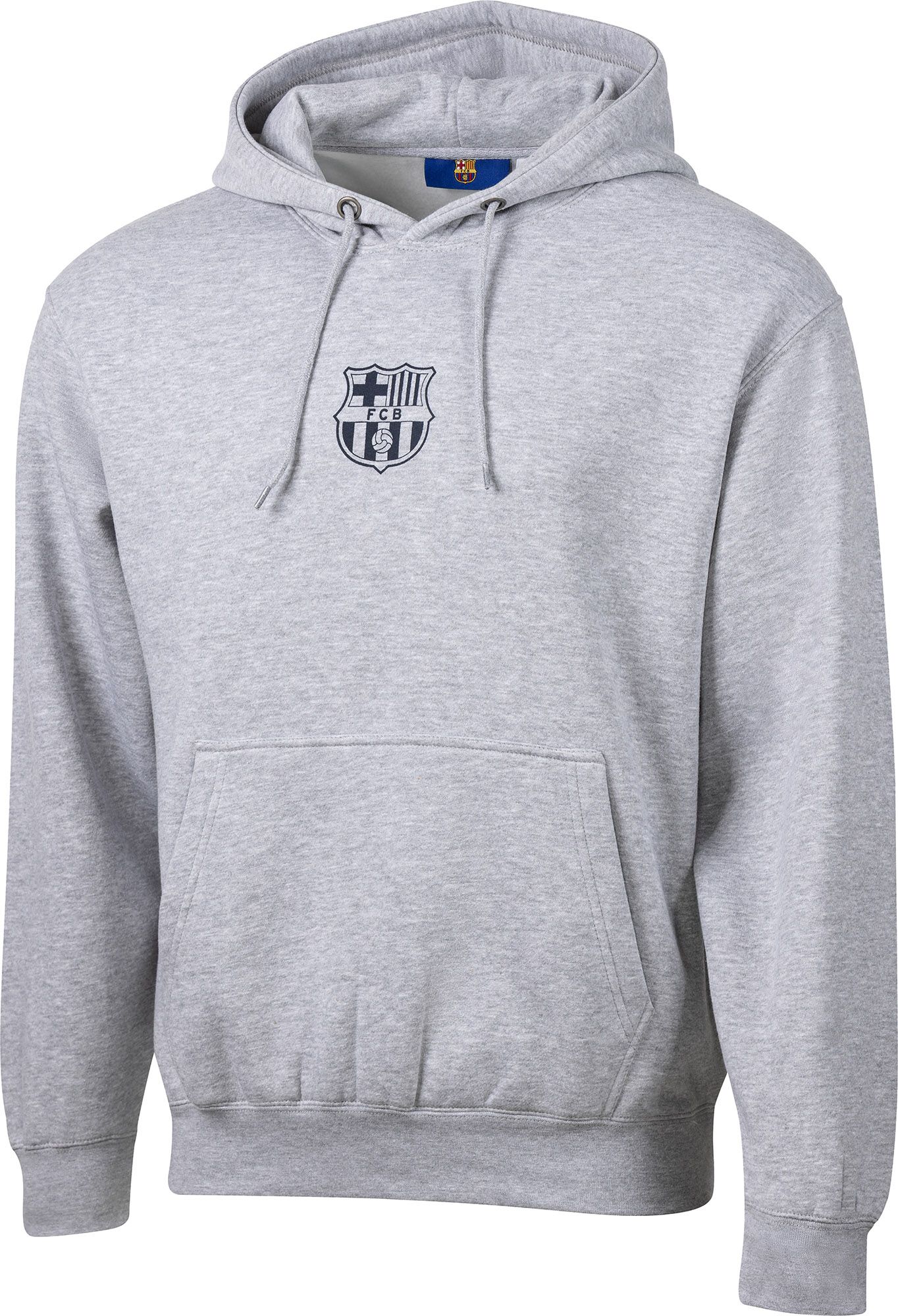 Sport Design Sweden Men's FC Barcelona Grey Streetwear Hoodie