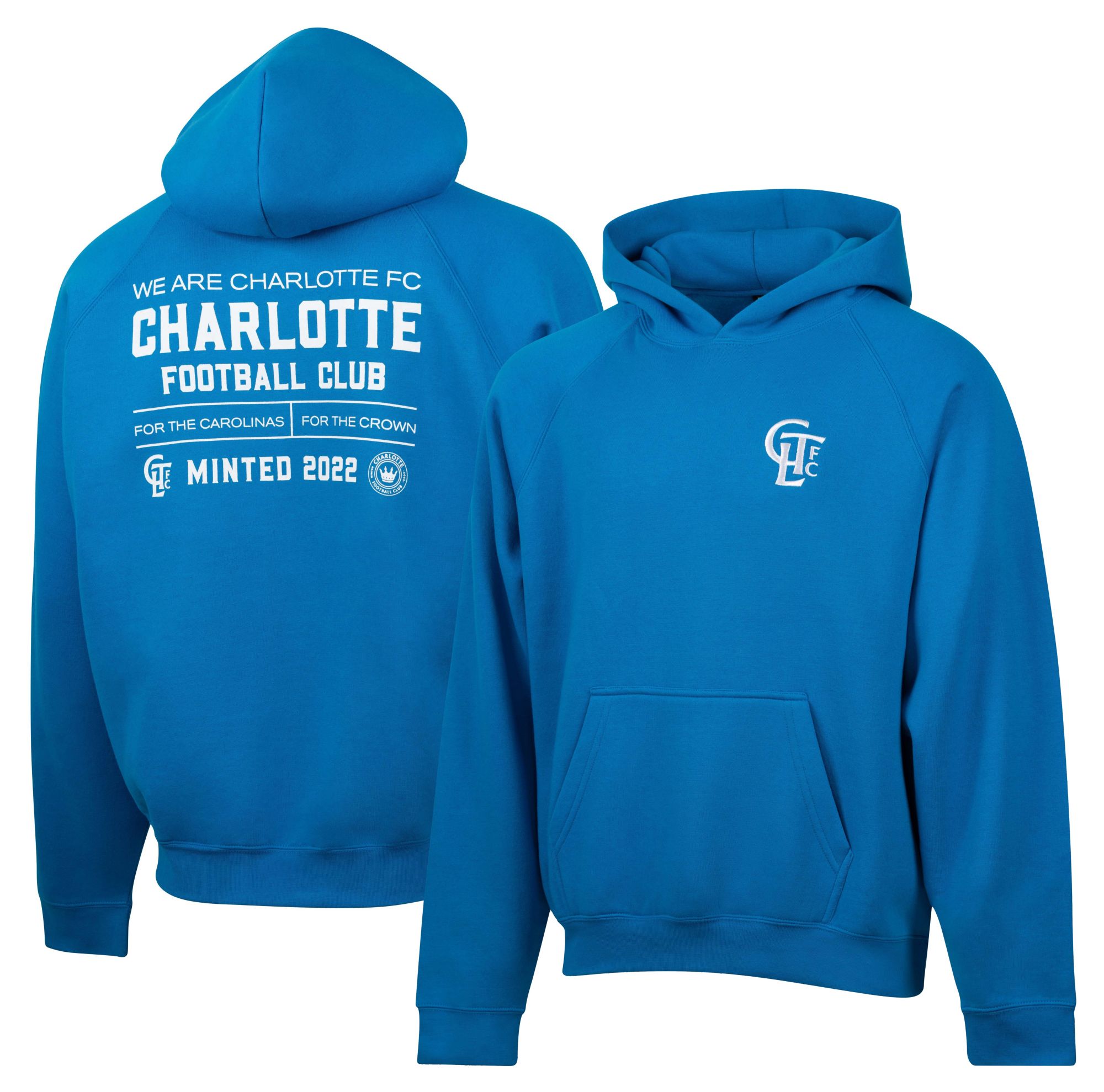 Sport Design Sweden Men's Charlotte FC Blue Hometown Oversized Hoodie