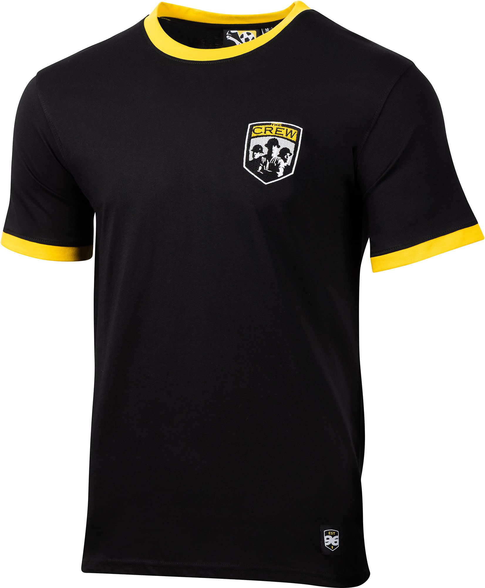 Sport Design Sweden Men's Columbus Crew Black Third Jersey Hook Ringer T-Shirt