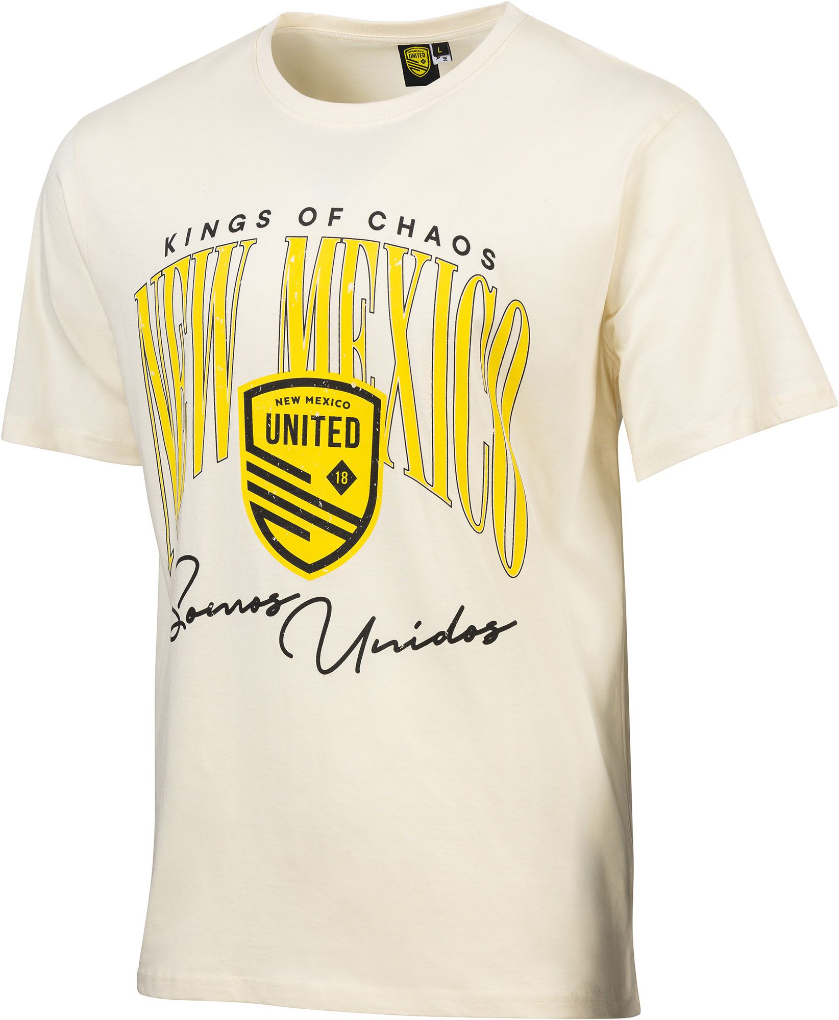 Sport Design Sweden Men's New Mexico United Off White 'Kings Of Chaos' T-Shirt