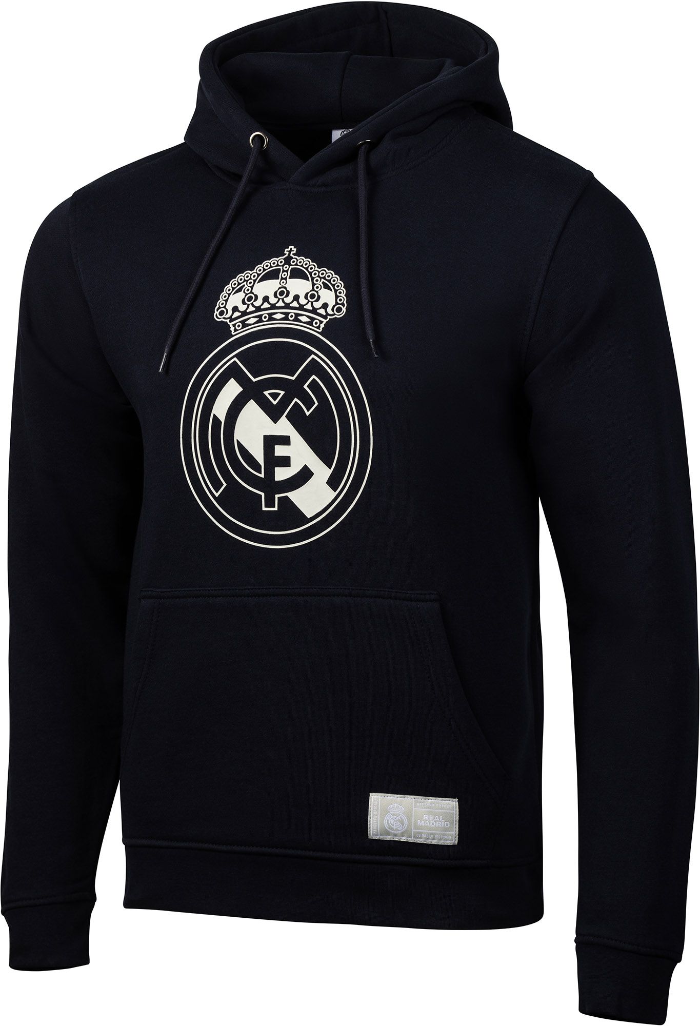 Sport Design Sweden Men's Real Madrid Navy Logo Pullover Hoodie