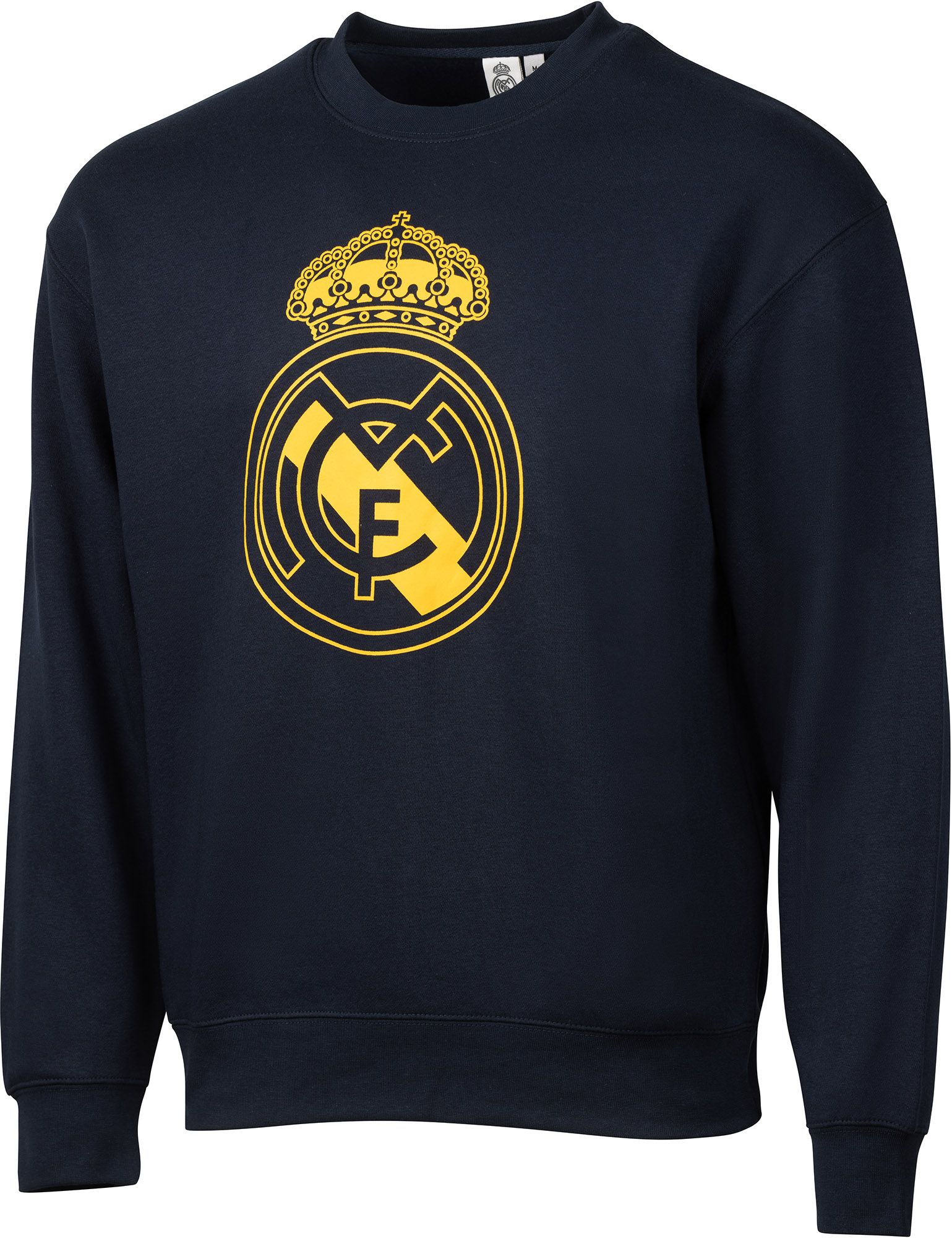 Sport Design Sweden Men's Real Madrid Navy Oversized Crewneck Sweatshirt