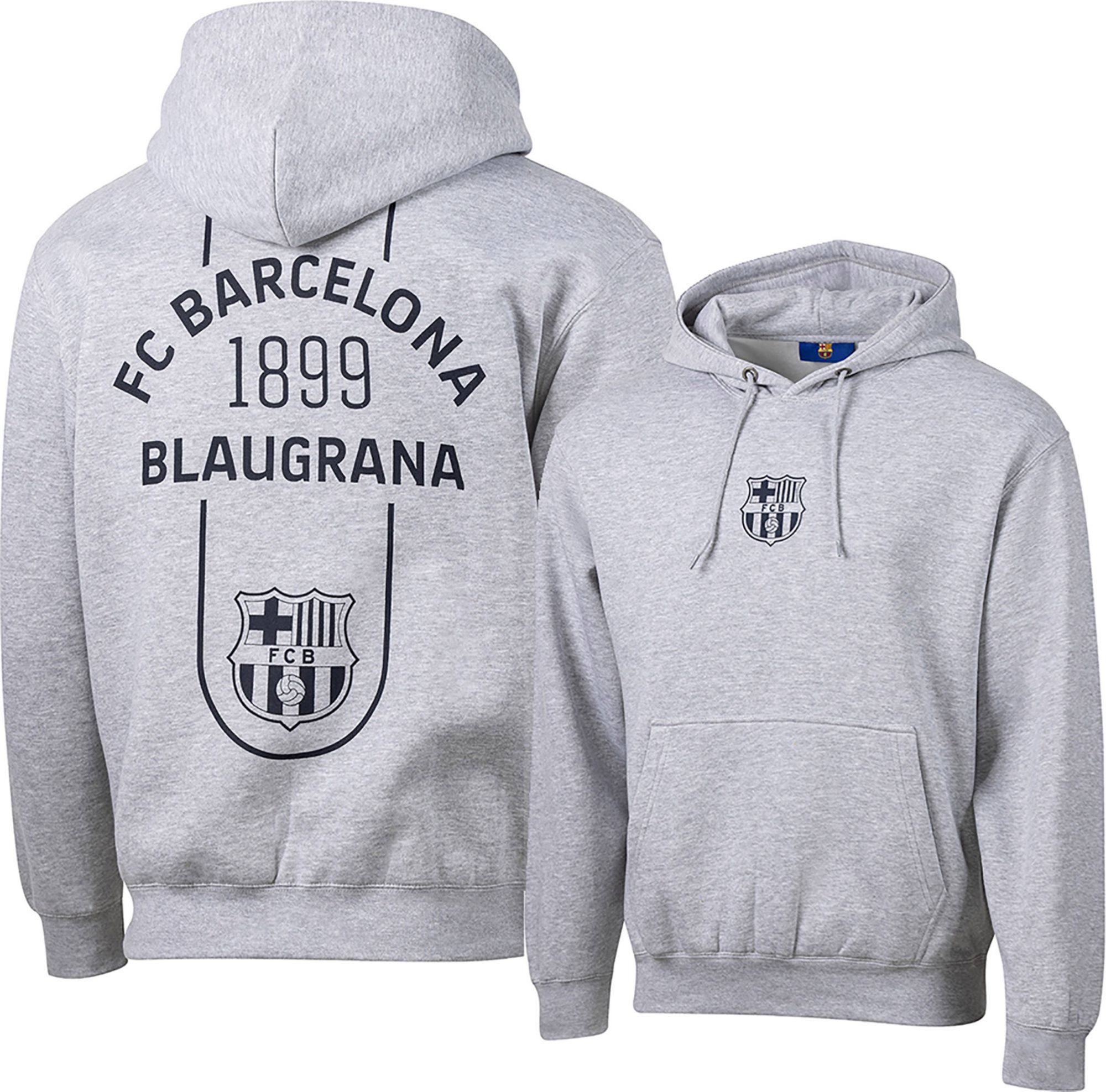 Sport Design Sweden Youth FC Barcelona Grey Streetwear Hoodie