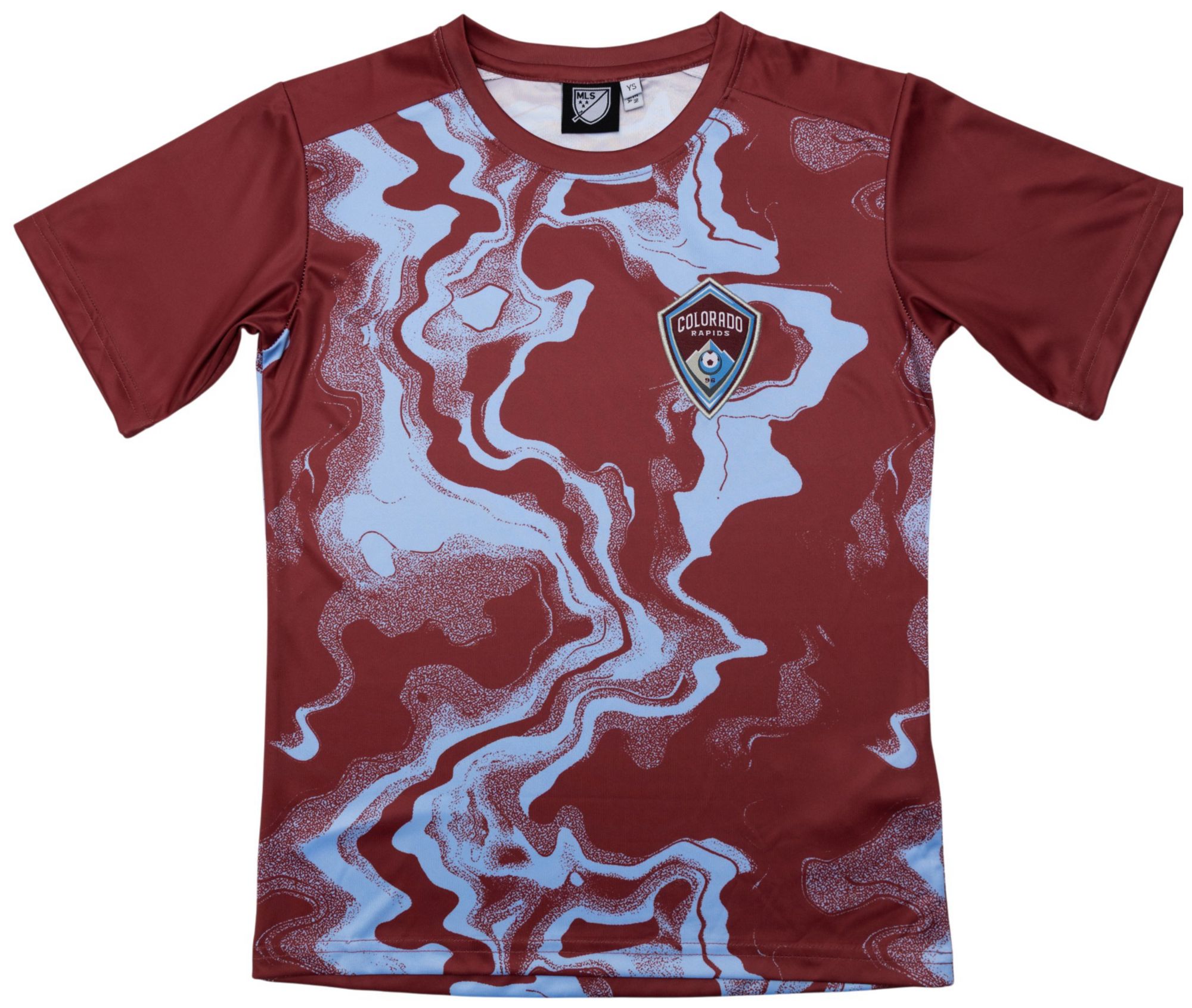 Sport Design Sweden Youth Colorado Rapids Maroon 2026 T-Shirt