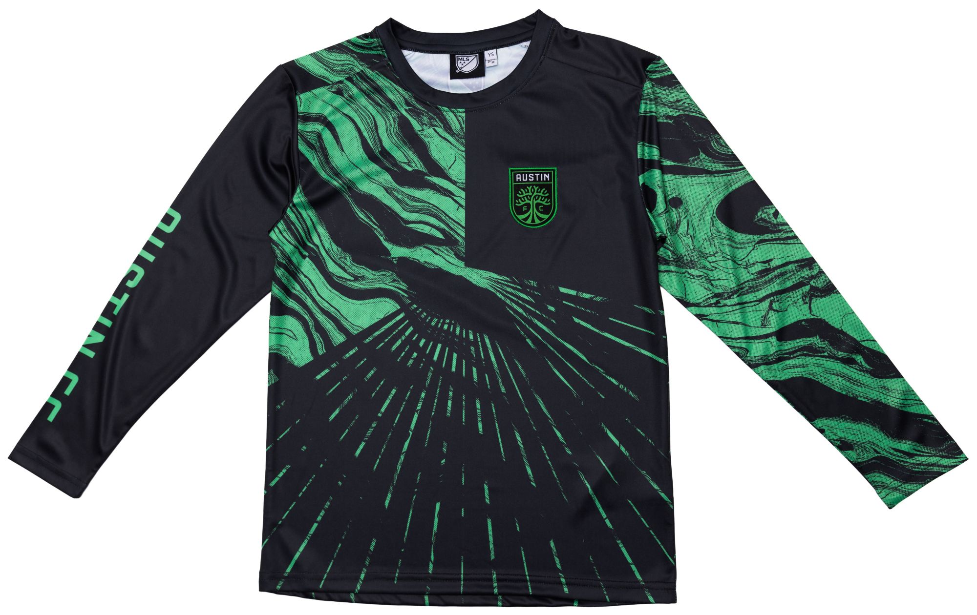 Sport Design Sweden Youth Austin FC Green 2026 Long Sleeve T-Shirt