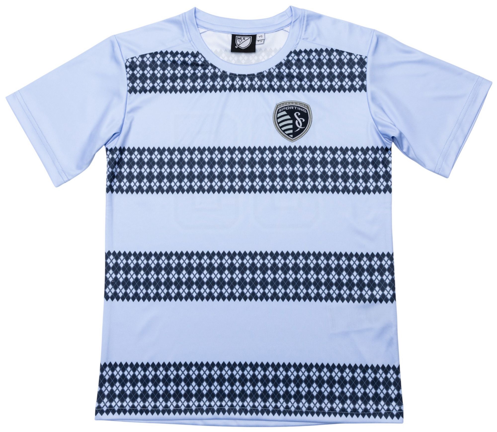 Sport Design Sweden Youth Sporting Kansas City Light Blue 2026 T-Shirt
