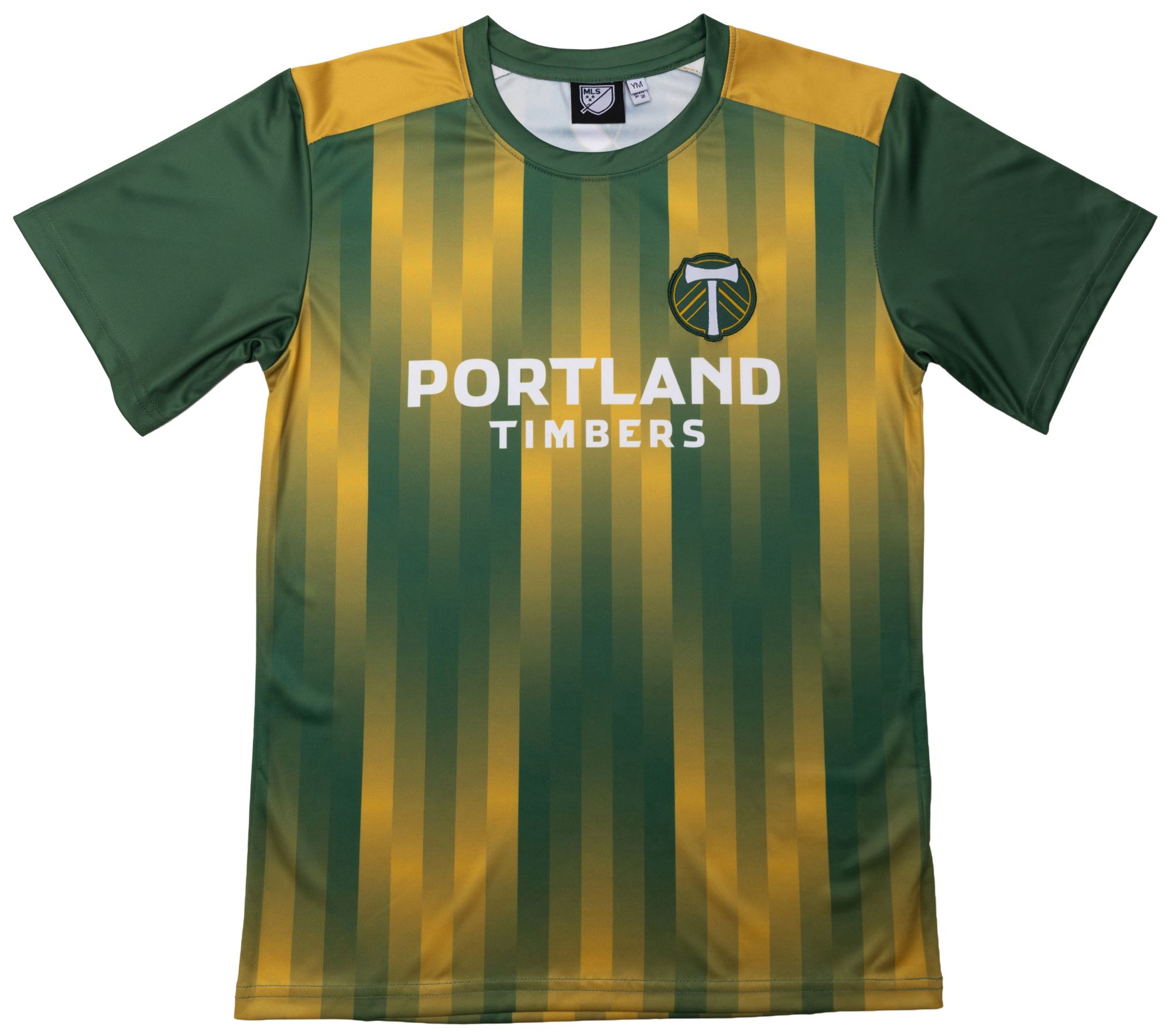 Sport Design Sweden Youth Portland Timbers Yellow 2026 Long Sleeve T-Shirt
