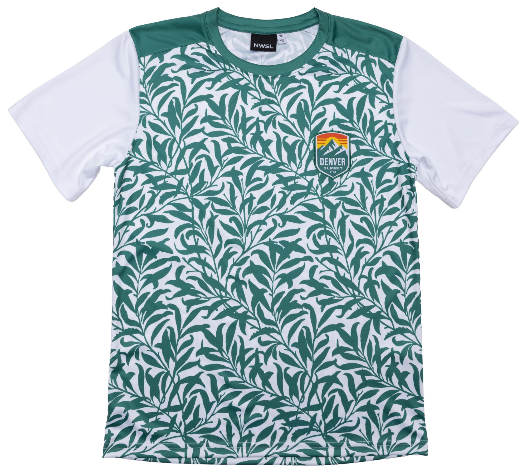 Sport Design Sweden Youth Denver FC Green Floral T-Shirt