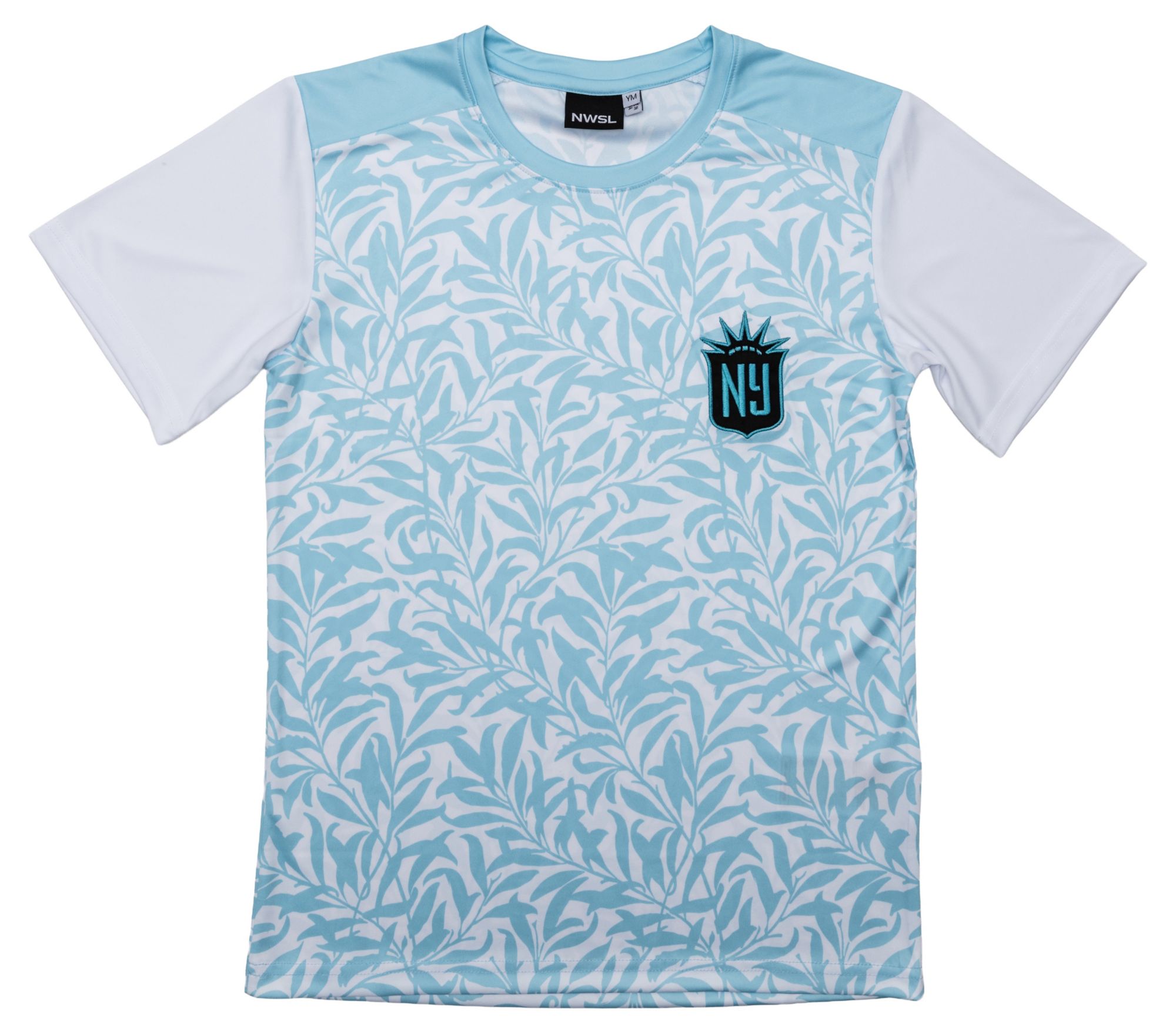 Sport Design Sweden Youth Gotham FC Light Blue Floral T-Shirt