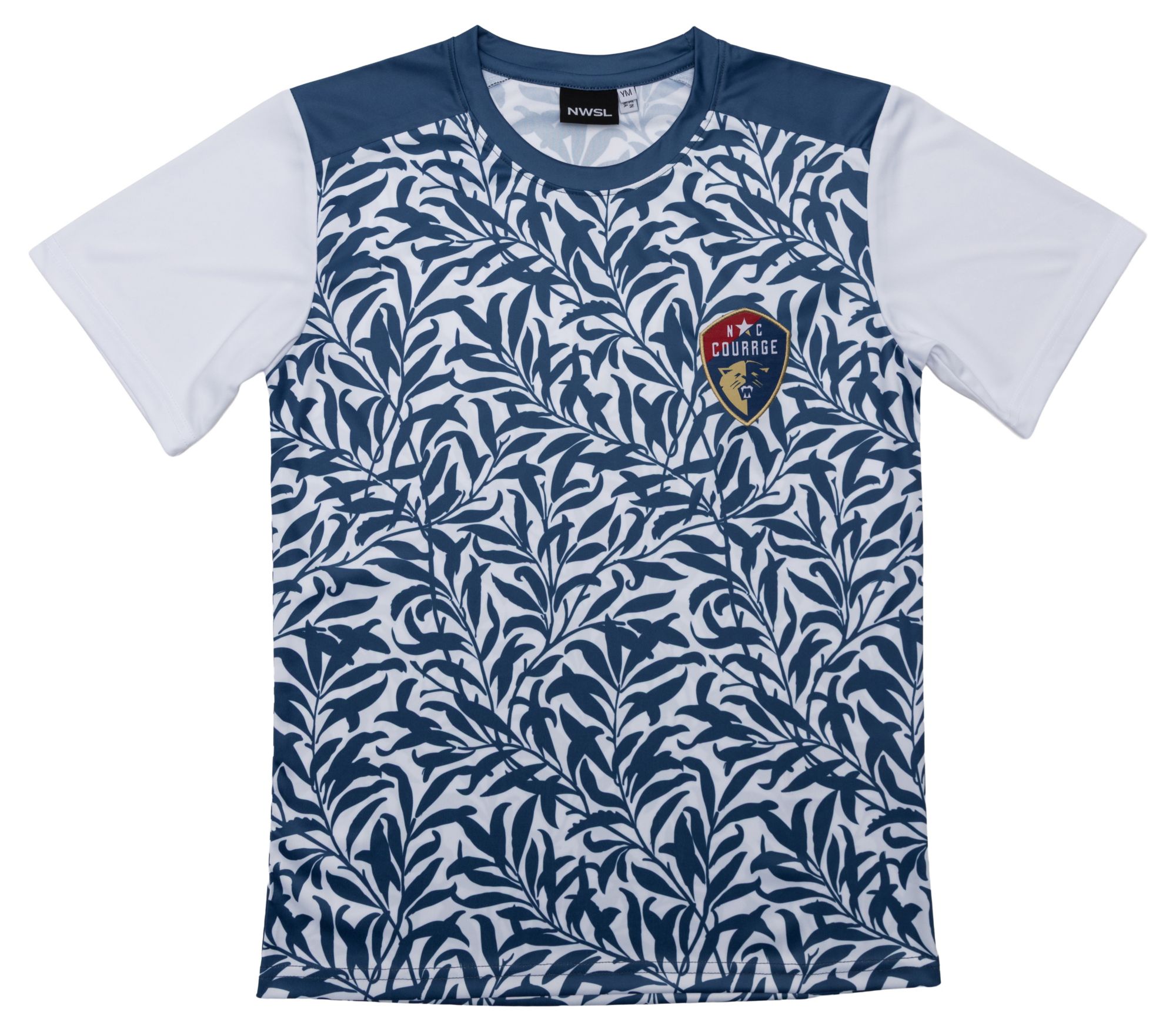Sport Design Sweden Youth North Carolina Courage Navy Floral T-Shirt