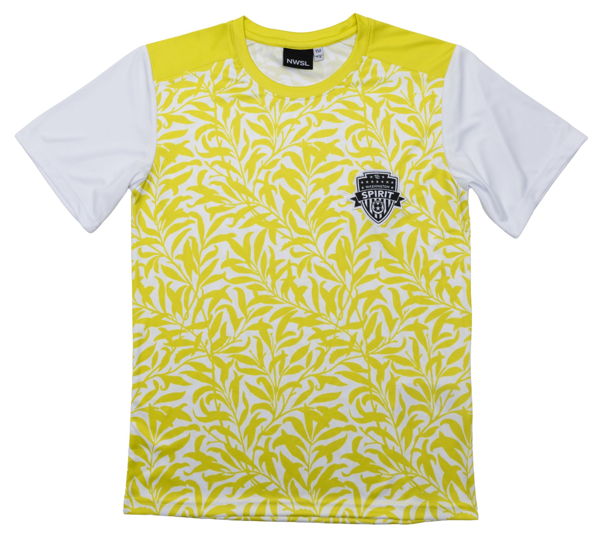 Sport Design Sweden Youth Washington Spirit Yellow Floral T-Shirt
