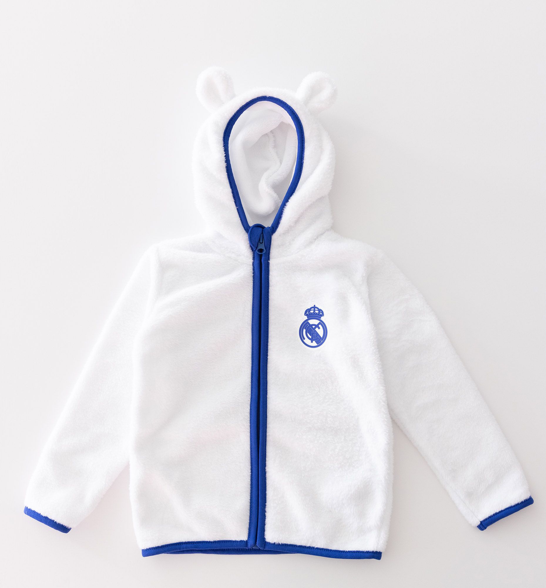 Sport Design Sweden Youth Real Madrid Grey Logo Teddy Jacket