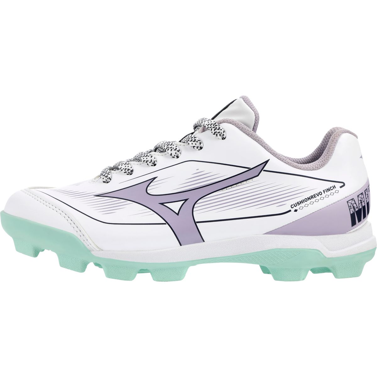 Mizuno Kids' CUSHIONREVO Finch RM Softball Cleat