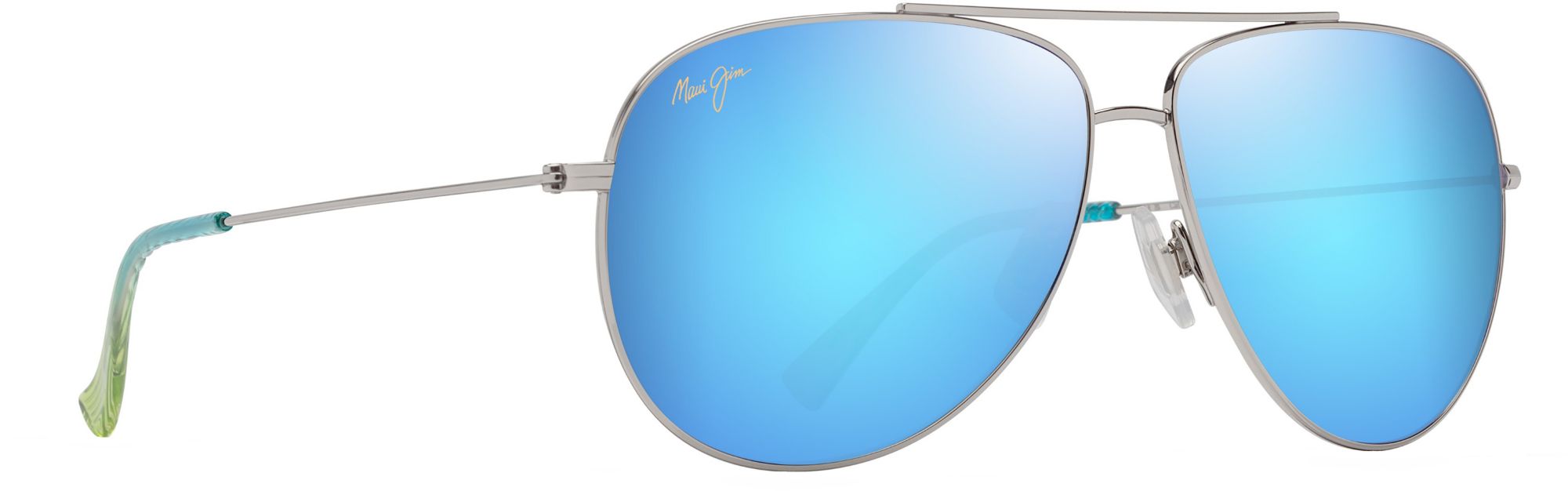 Silver/Blue