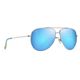 Silver/Blue