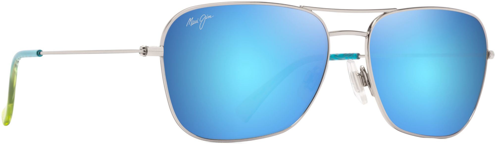 Silver/Blue