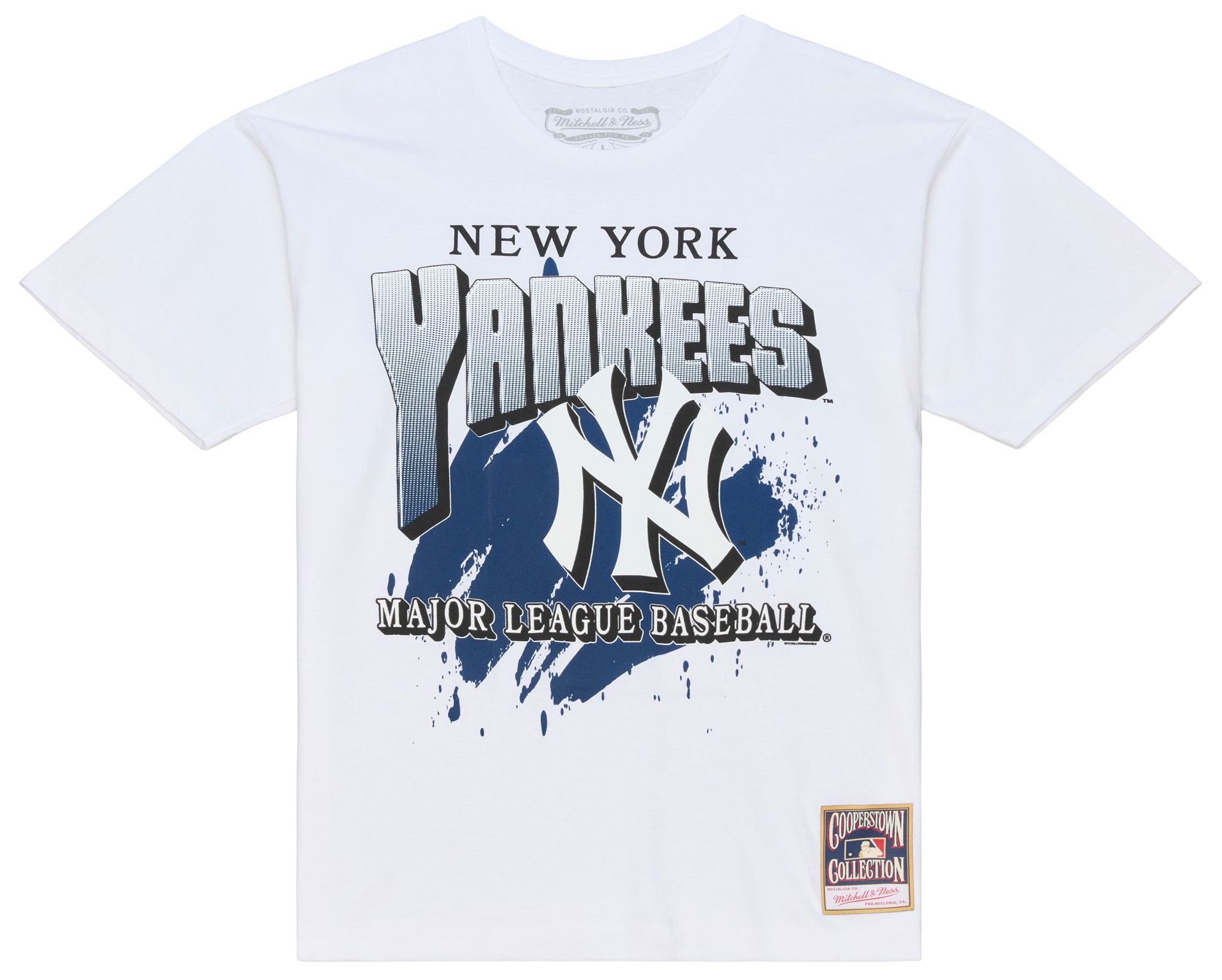 Mitchell & Ness Adult New York Yankees White Premium Seat T-Shirt