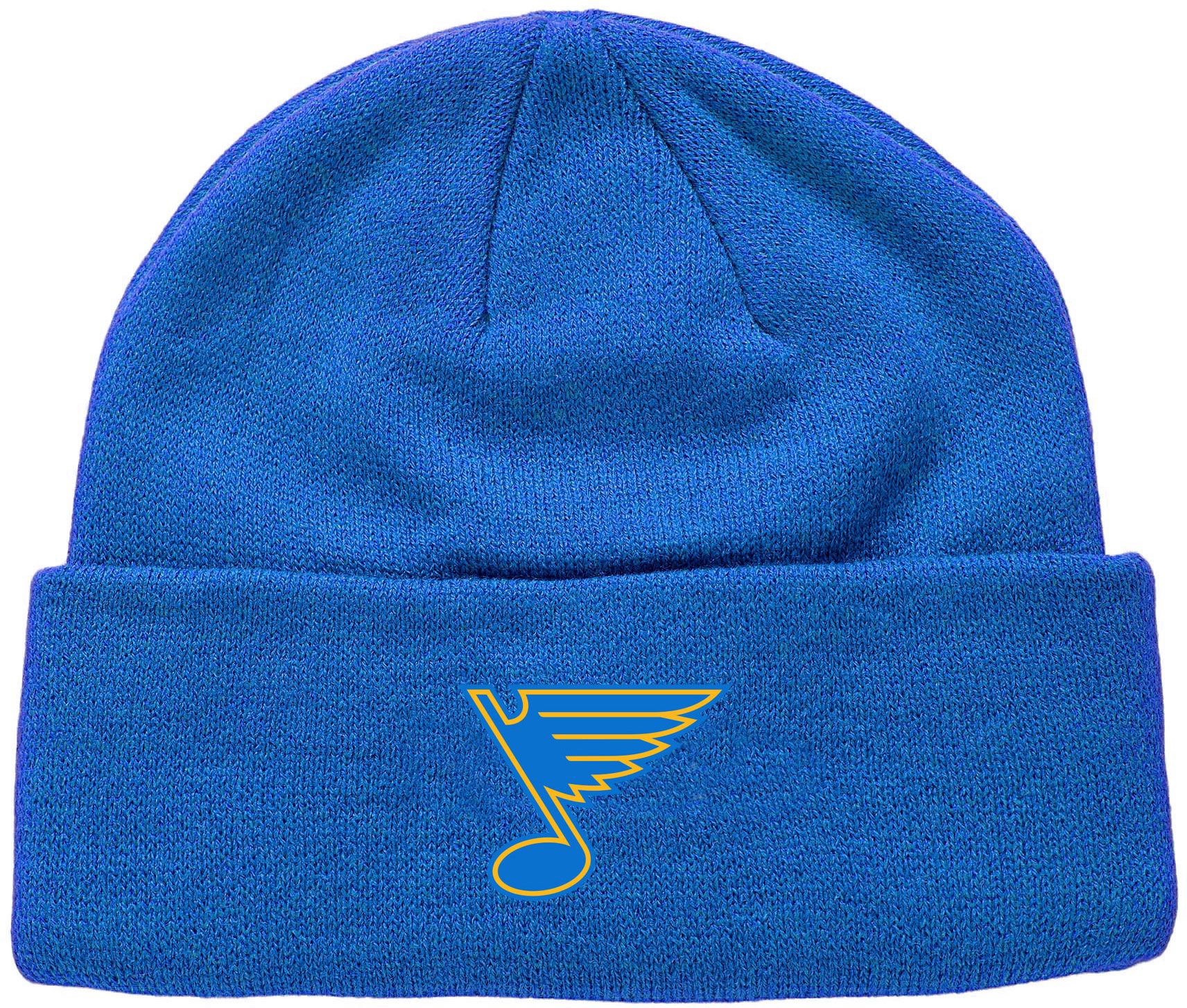 Mitchell & Ness Adult St. Louis Blues Blue Basic Knit Hat