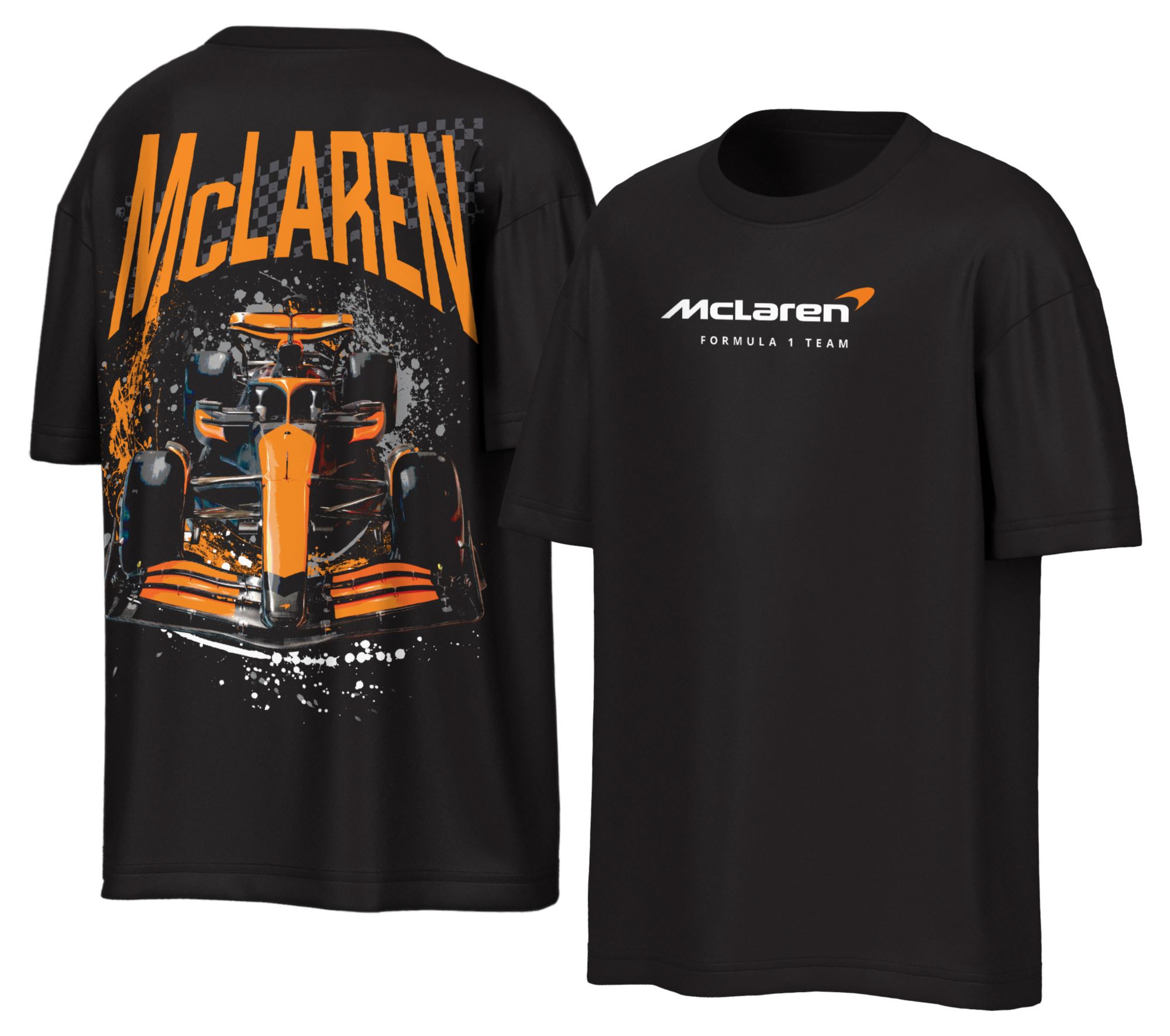 Mitchell & Ness Men's F1 McLaren Black No Limit T-Shirt