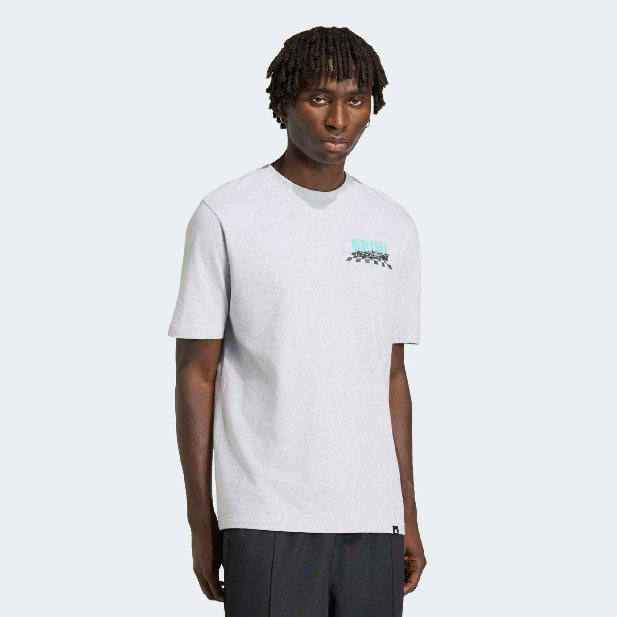 Mitchell & Ness Men's Algeria Gray T-Shirt