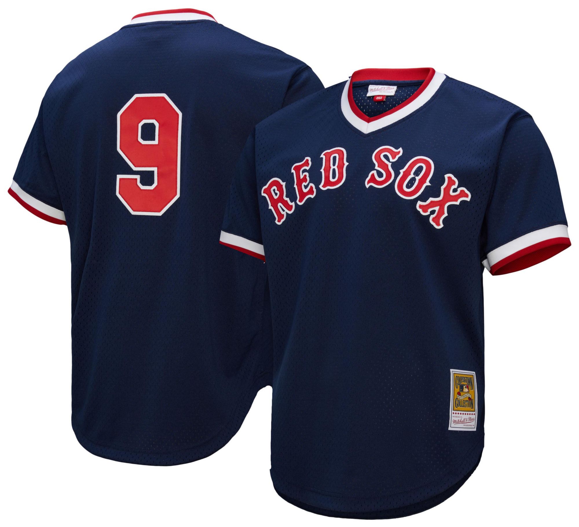 Mitchell & Ness Men's Boston Red Sox Ted Williams #9 Navy Mesh Alternate Jersey