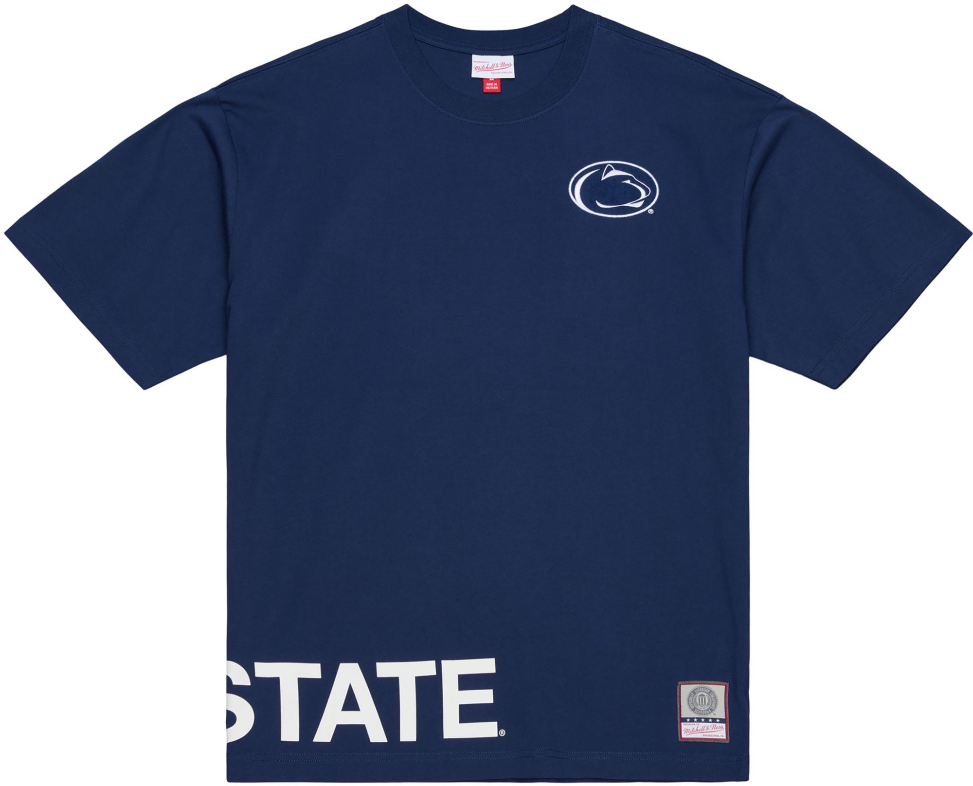 Mitchell & Ness Men's Penn State Nittany Lions Navy Playoff Win Premium T-Shirt