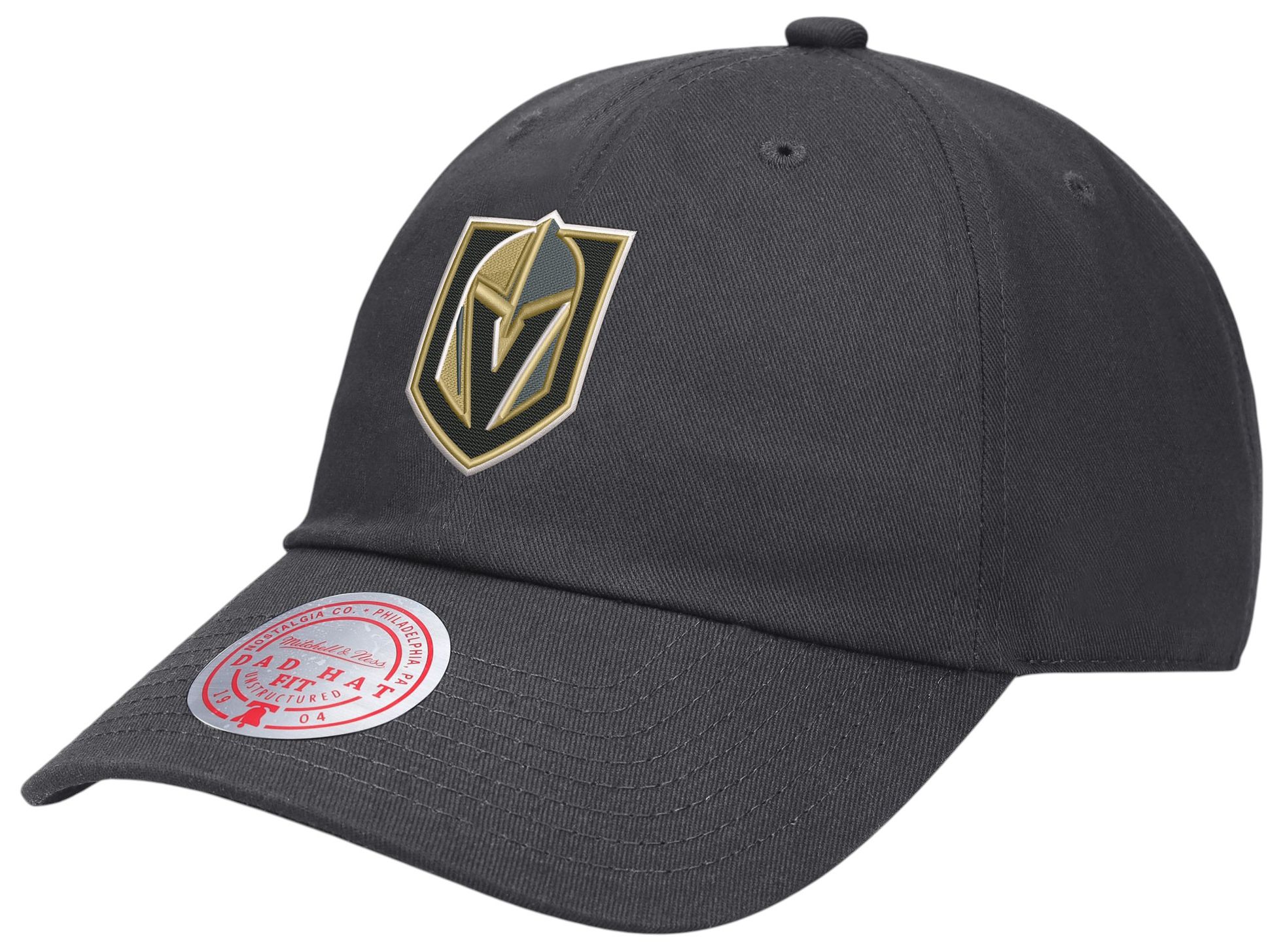 Mitchell & Ness Men's Vegas Golden Knights Grey Secondary 1904 Hat