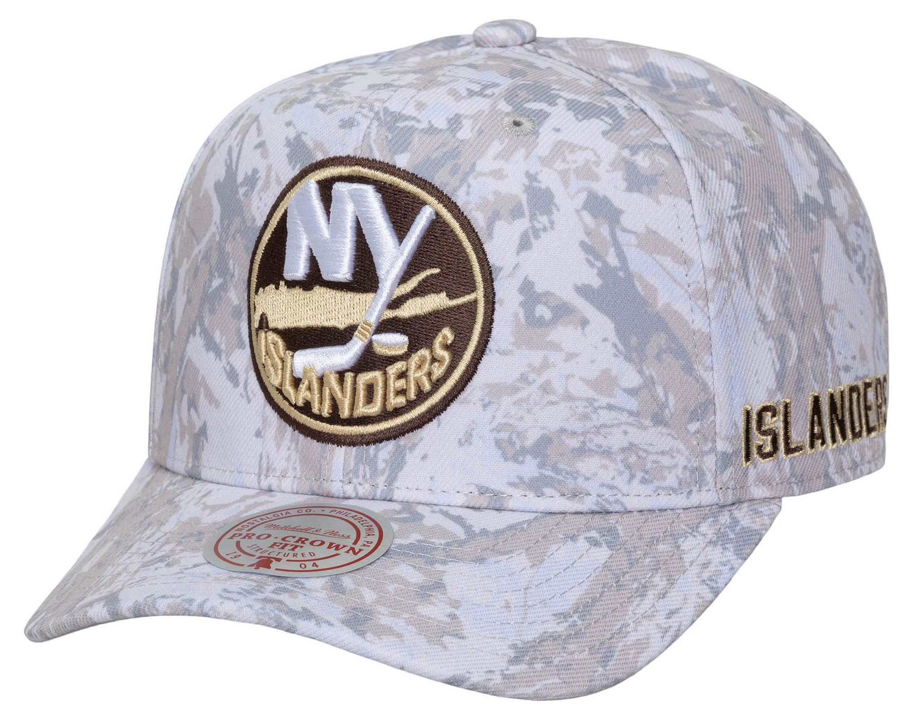 Mitchell &amp; Ness Men's New York Islanders Camo True Timber Pro Crown Snapback Hat