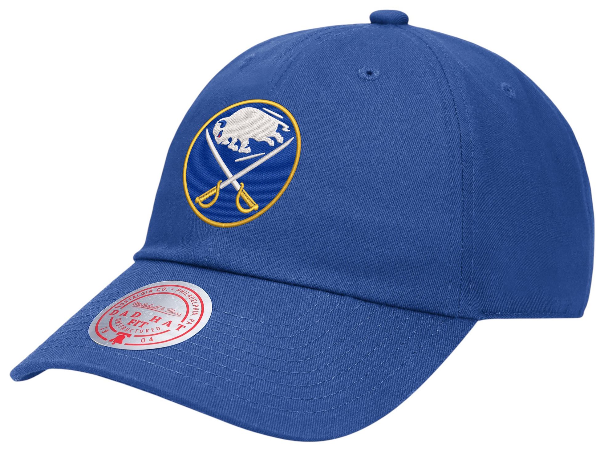 Mitchell & Ness Men's Buffalo Sabres Blue Basic 1904 Hat