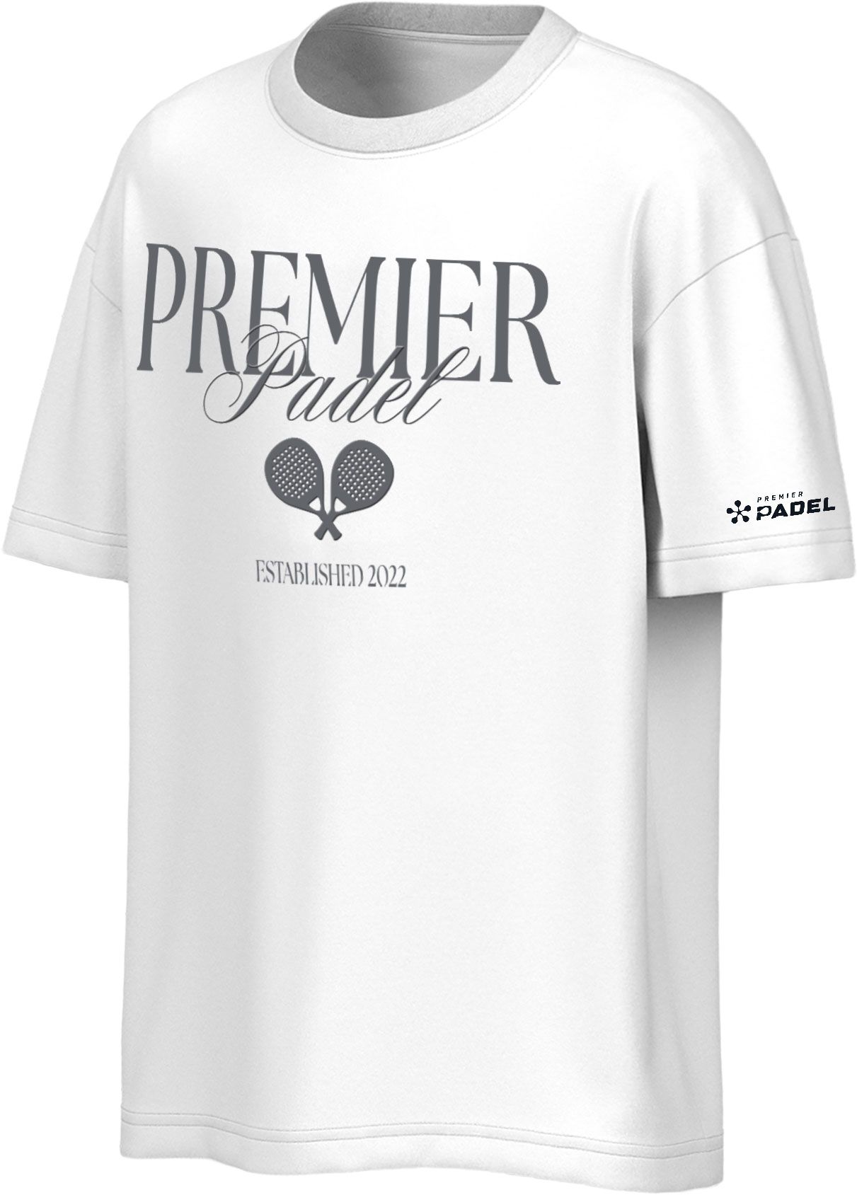 Mitchell &amp; Ness Men's Miami Padel White Club T-Shirt