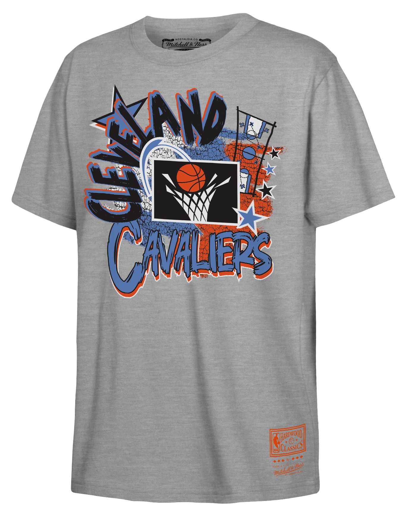 Mitchell & Ness Youth Cleveland Cavaliers Grey Play By Play T-Shirt