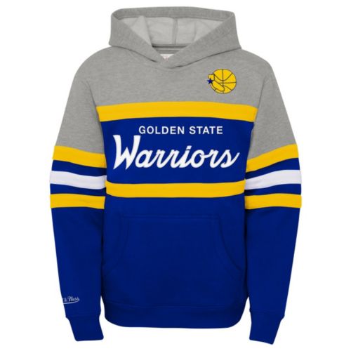 Mitchell Ness Youth Golden State Warriors Retro Logo Hoodie