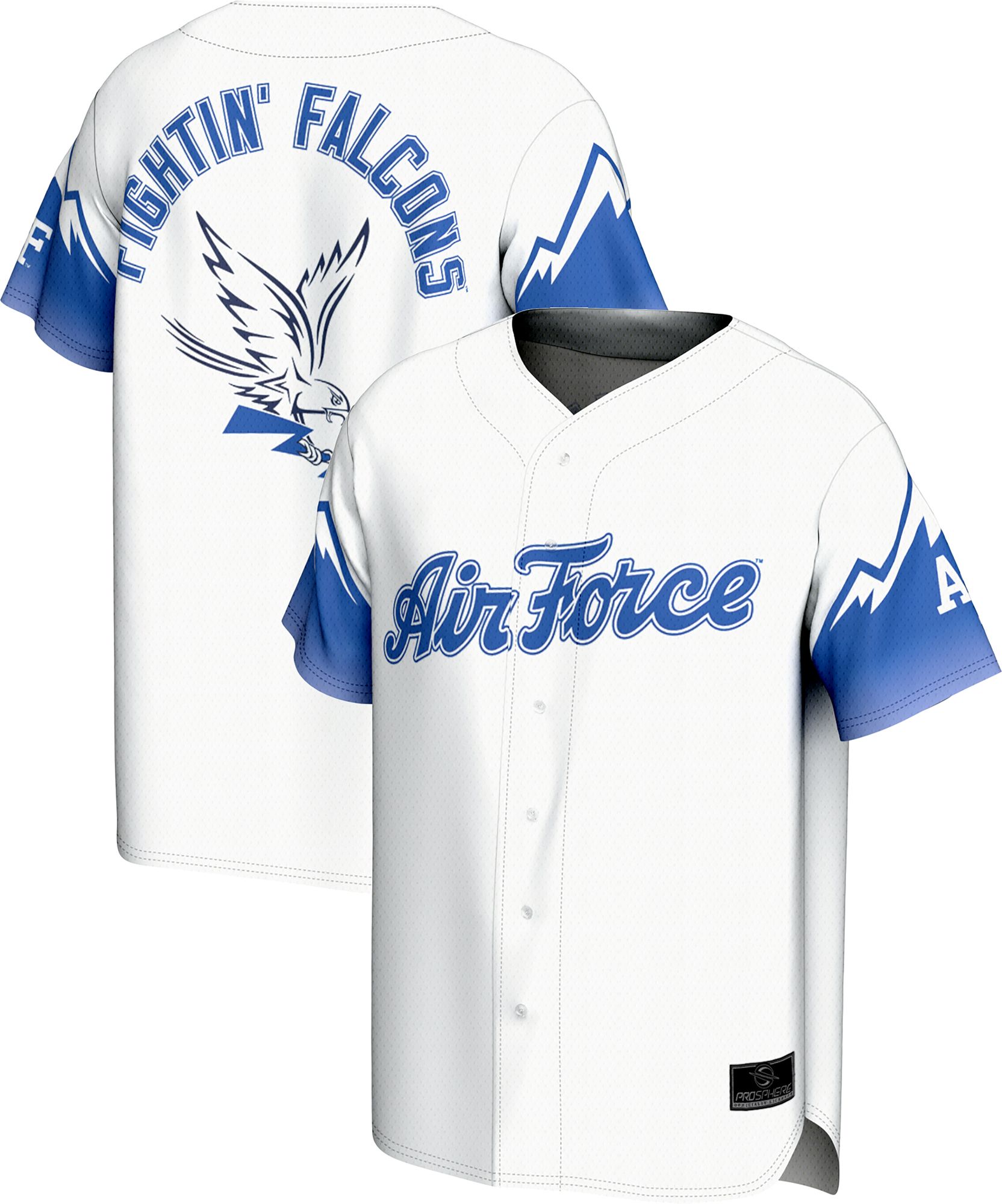 ProSphere Men's Air Force Falcons White Baseball Jersey