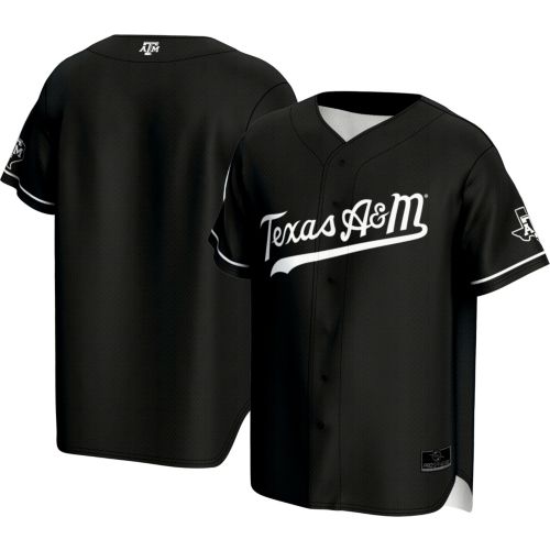 ProSphere Men's Texas A&M Aggies White Pinstripe Baseball Jersey