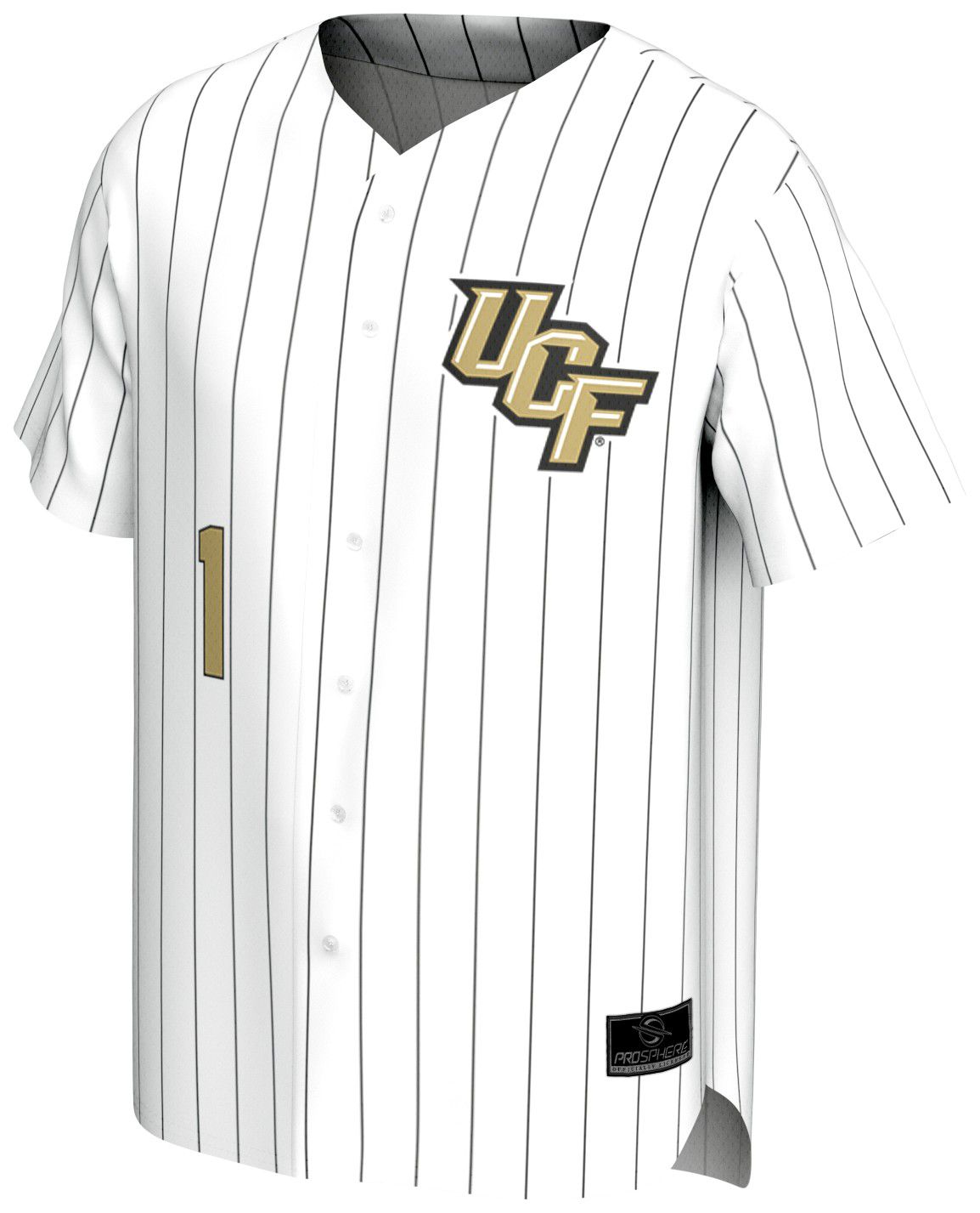 ProSphere Youth UCF Knights White Baseball Jersey