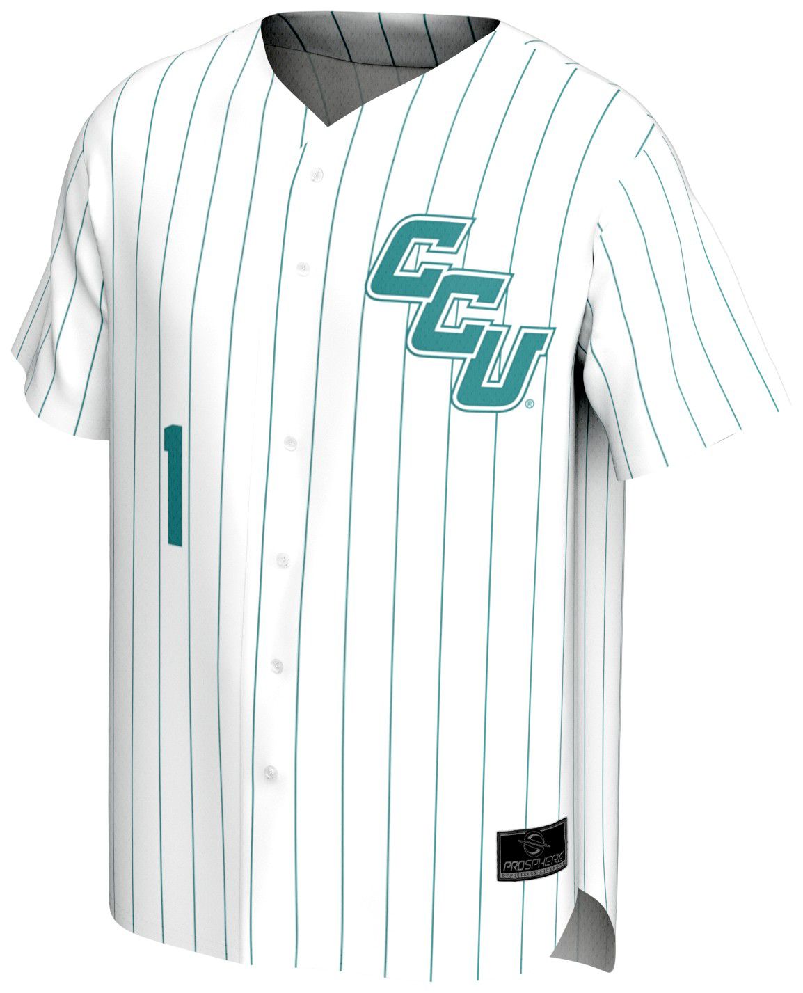 ProSphere Youth Coastal Carolina Chanticleers White Baseball Jersey