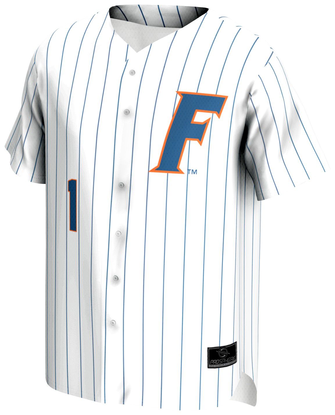 ProSphere Youth Florida Gators White Baseball Jersey