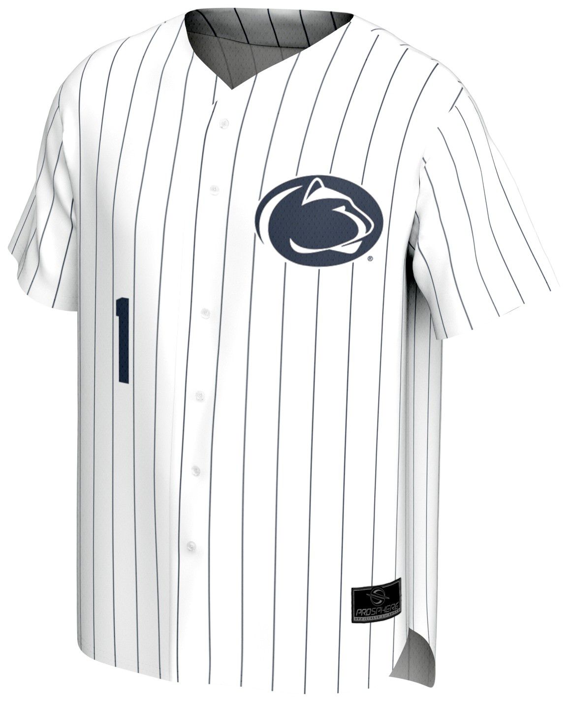 ProSphere Youth Penn State Nittany Lions White Baseball Jersey