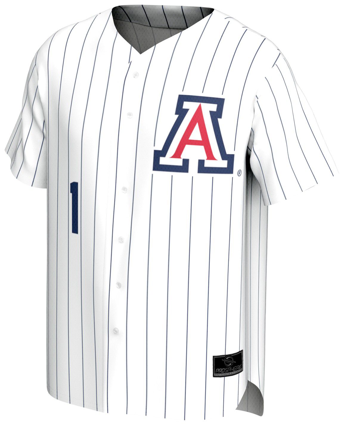 ProSphere Youth Arizona Wildcats White Baseball Jersey