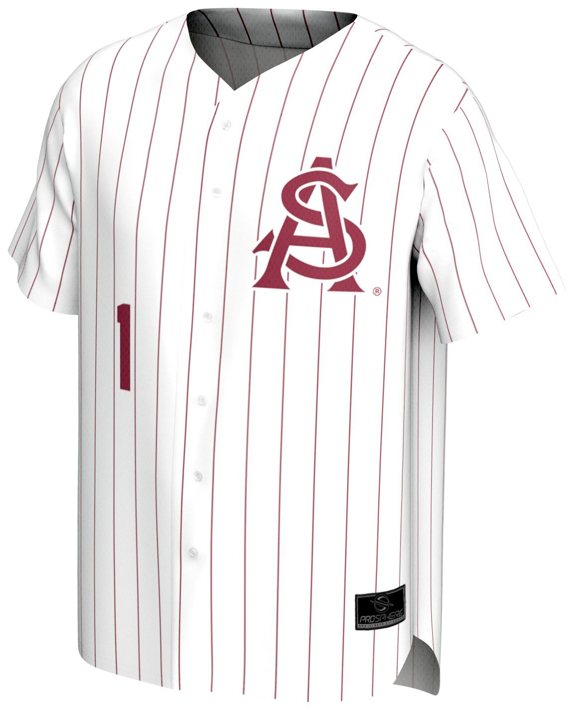 ProSphere Youth Arizona State Sun Devils White Baseball Jersey