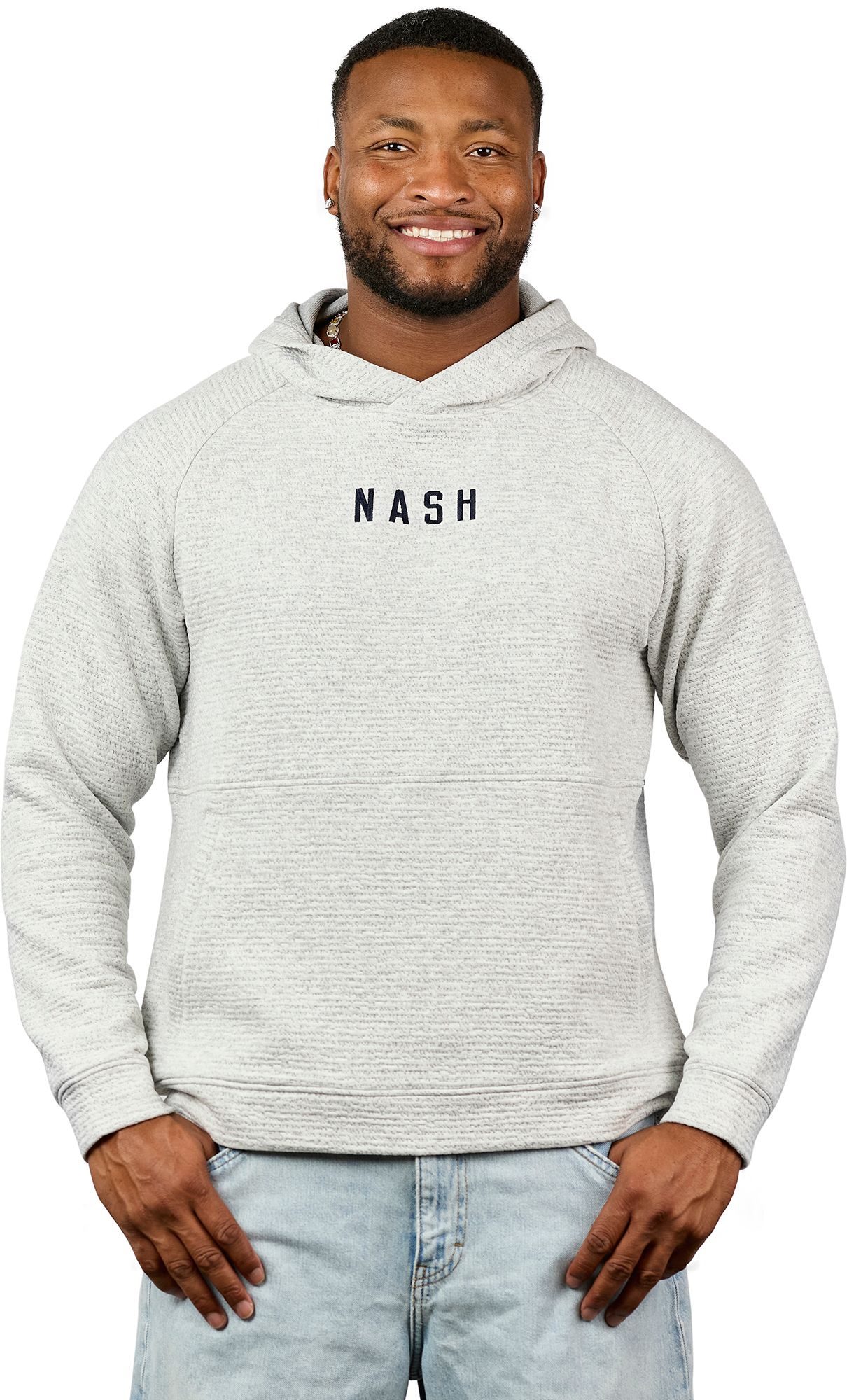 Nash Adult Center Recovery Heather Gray Pullover Hoodie