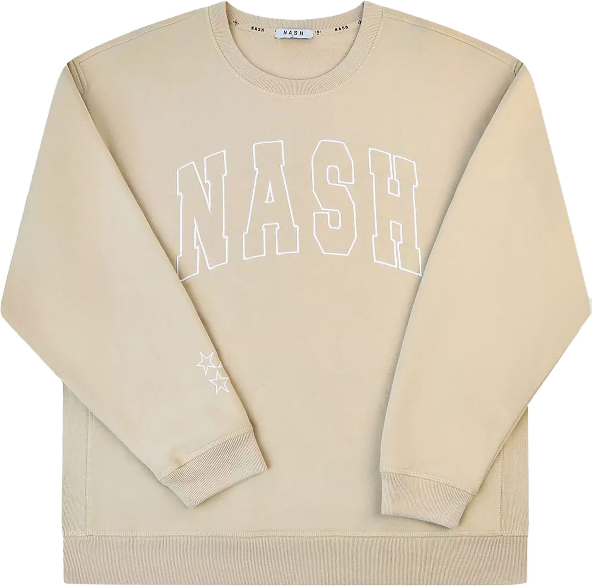 Nash Women's Nashville Light Tan Sylvan Crewneck Sweatshirt