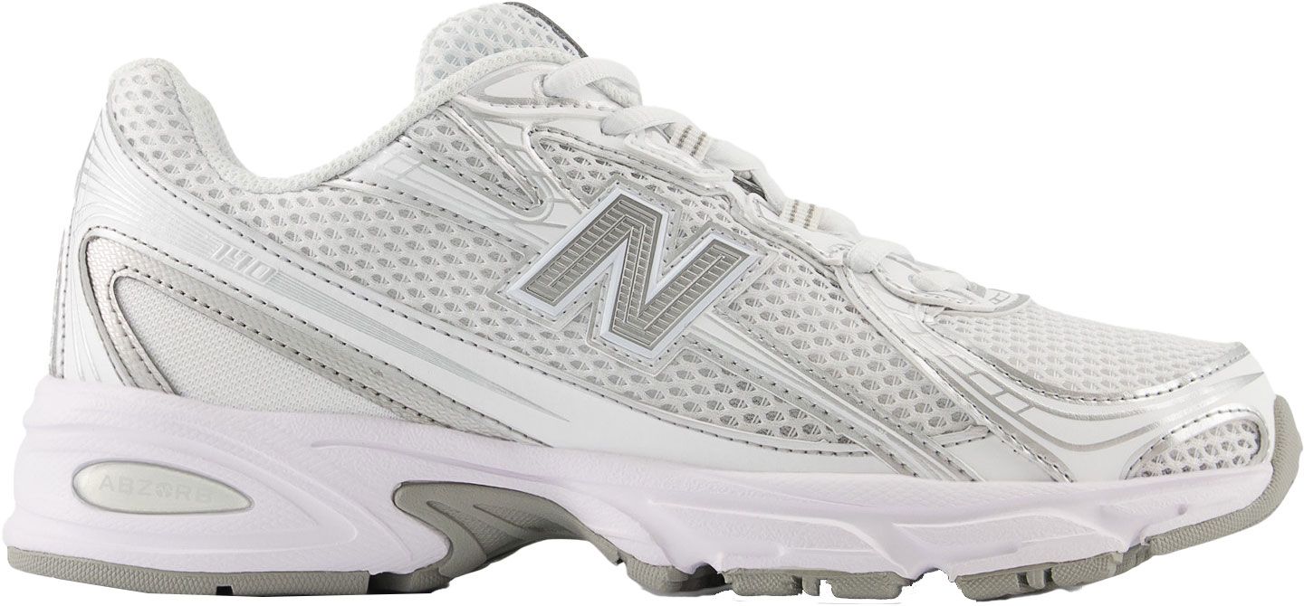 White/Silver Metallic
